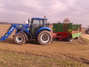 New Holland T4.65 + Pronar T672