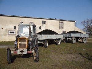 Ursus C-330M + 2x5t szlaki