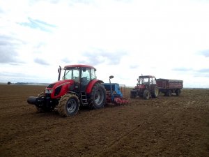 Zetor Forterra 115 + LemkenHassia DKA 3000 & 7745 Turbo + Zasław