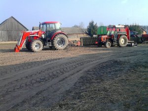 Zetor Proxima 100 + Kultywator i Zetor 7711 + Talerzówka