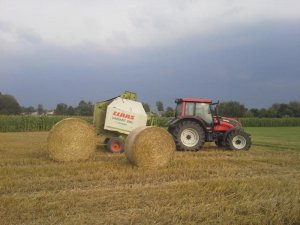 Valtra N 101 + Claas Variant 280