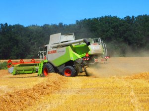 Claas Lexion 580 + V900