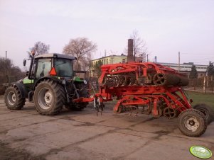 Deutz-Fahr Agrofarm 420 PL + Agregat Wicher 4,5m