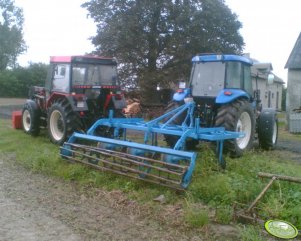 NH TD85D + Lemken i Zetor