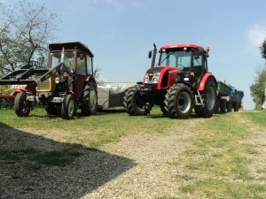 Ursus C-330 + Dwukółka & Zetor Proxima 85 + Autosan D47B & Rozrzutnik