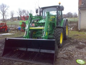John Deere 5090R + 583
