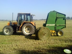 Renault 103.14 + John Deere 550
