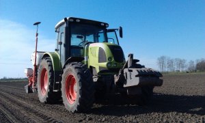 Claas Ares 567ATX + Kuhn Maxima 2TI