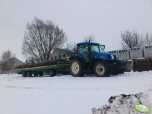 New Holland T6050 PLUS + Pronar T023