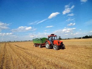 Ursus Mido 5524 + Pronar T672.