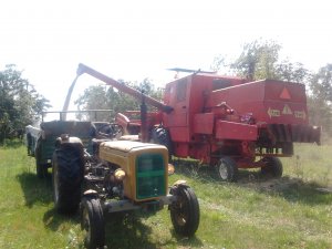 Ursus C-360 + Rozrzutnik 2 osiowy i Bizonik