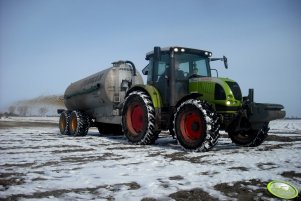 Claas Ares 567 ATX + Joskin Mudlo 2 12000
