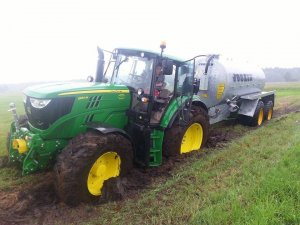 John Deere 6140M + Joskin Modulo2 12000MEB