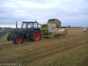 Fendt 108 LS + Claas Rollant 46