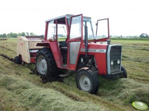 Massey Ferguson 265 + Krone 125