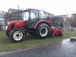 Zetor 7341 + żubr + poznaniak 2.5m