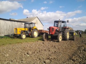 Ursus C-355+dwukółka& Ursus C-4011+Poznaniak