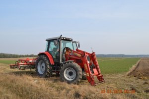 Massey Ferguson 5435 & Unia kombi 3,7