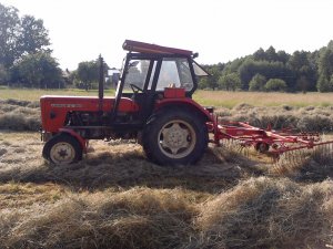 Ursus C-360 + zgrabiarka Kuhn