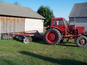 MTZ 82 i talerzówka UKRAINA