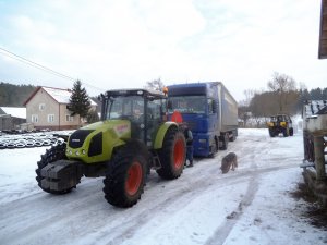 Claas Axos 330 CX & MAN