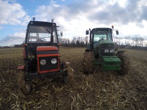 John Deere 6130 & Zetor 5211