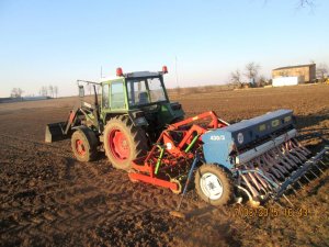 Fendt Farmer 306 LSA i Mailleux + Rolmasz Ares L/S i Rolmasz Polonez S078