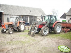 MF 6255 & Ursus C-385