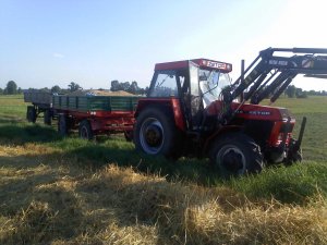 Zetor 10145 i przyczepy