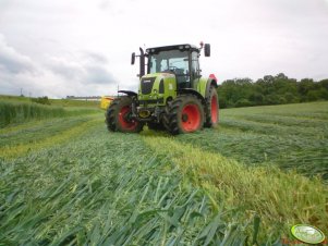 Claas Ares 657 ATZ + Fella 320SM