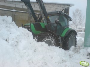 Deutz-Fahr Agrotron K420 & Stoll