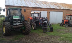 John Deere 6910 & Zetor 9245 Massey & Ferguson 255