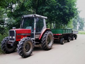 MF 3060 z przyczepami