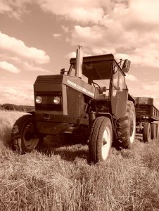 Zetor 8011 + przyczepa