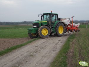 John Deere 6630 & Kuhn