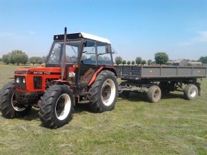 Zetor + przyczepa