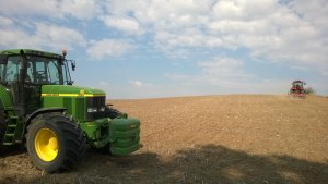 John Deere 7810 i Pronar 1523