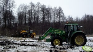 John Deere 6630 & JCB 531-70 Agri Plus