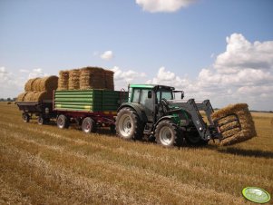 Valtra N111 + przyczepy