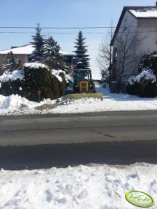 Ursus C-360 + pług do śniegu