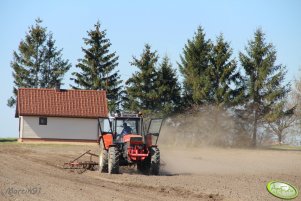 Zetor 12145 Turbo + agregat uprawowy Kongskilde