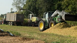 John Deere 6630 + Quicke Q65 i spółka