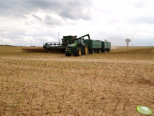 John Deere 8530 + Oehler