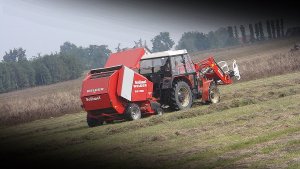 Zetor 7745 i welger rp200