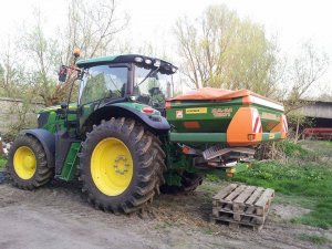 John Deere 6140r i Amazone ZA-M 1201