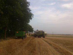 Claas Tucano 450 i Zetor Proxima 6441