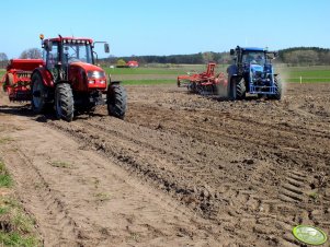 Farmer 10244 C1 + New Holland T6 165