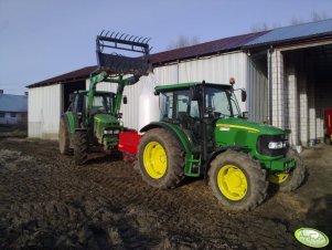 John Deere 6330 + 5080R + Vicon RO-C