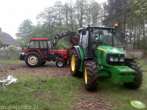 Ursus C-360 Tur 3B i John Deere 5080m