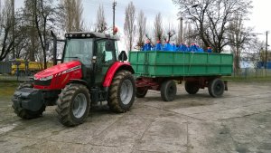 Massey Ferguson 5410 + Hl8011